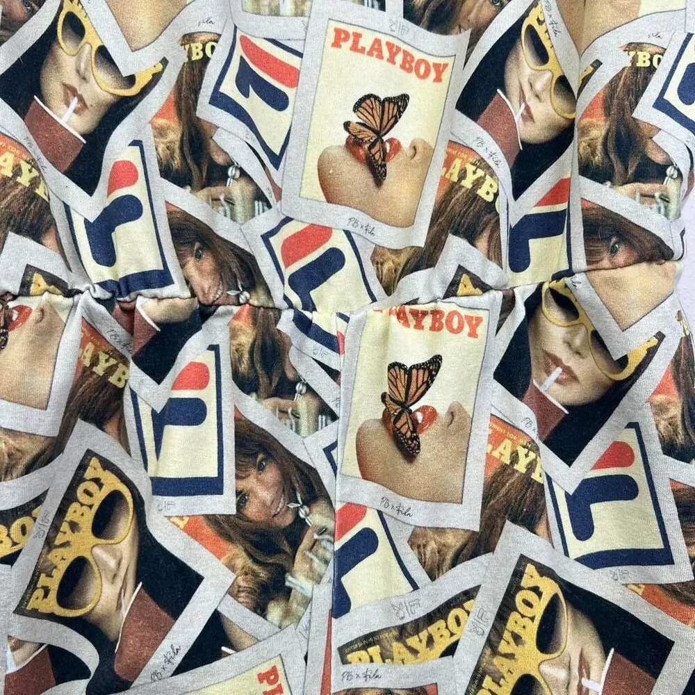 FILA X Playboy Photo Print Playsuit Size XS - Picture 5 of 7
